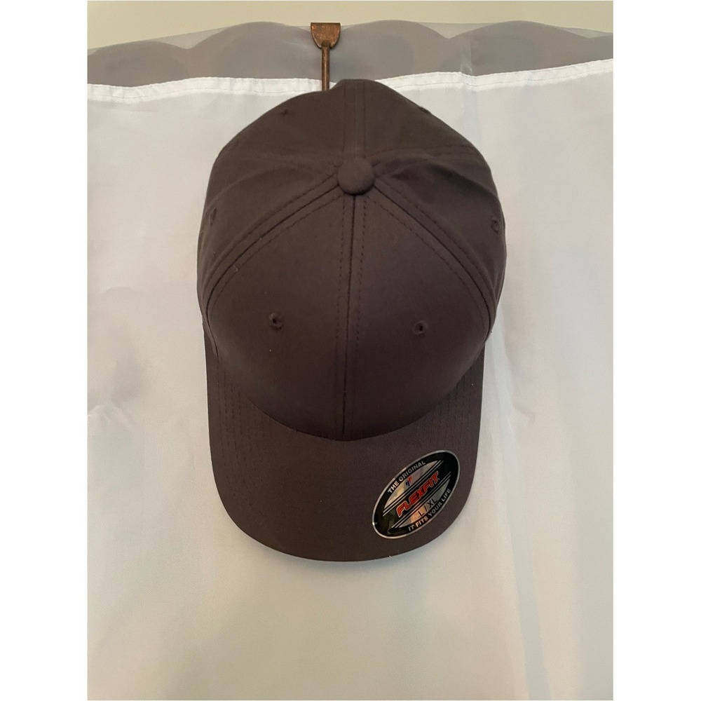 Flexfit Men's Charcoal Grey Baseball Cap Trucker Hat